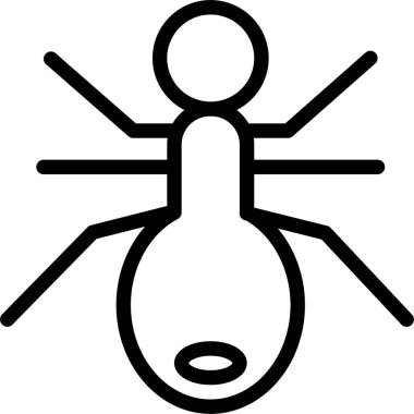 Roket. Web simgesi basit illüstrasyon