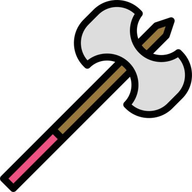 Balta. Web simgesi basit illüstrasyon