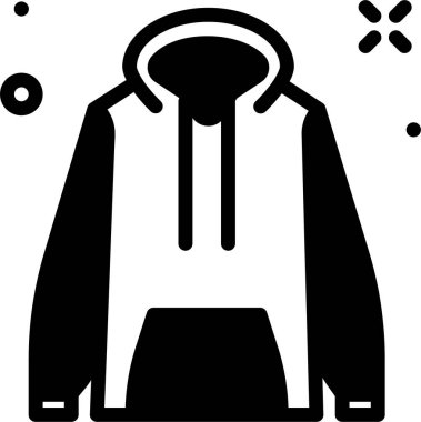 Kıyafetler. Web simgesi basit illüstrasyon