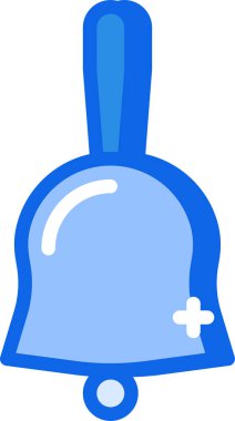 Zil. Web simgesi basit illüstrasyon