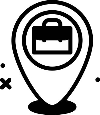 Seyahat. Web simgesi basit illüstrasyon