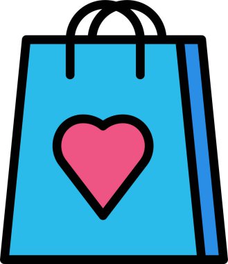 Alışveriş çantası. Basit tasarım