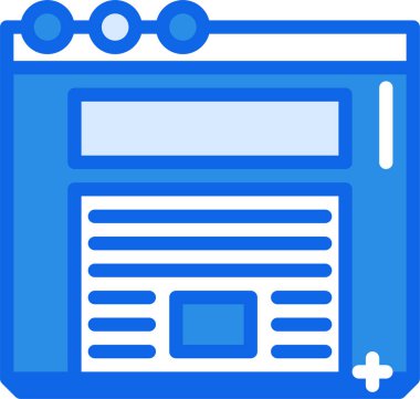 veritabanı. Web simgesi basit tasarım