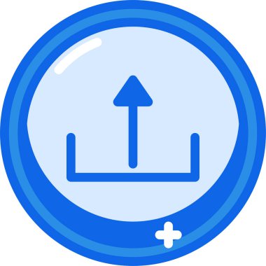 iş ve yönetim düz vektör simgesi. 