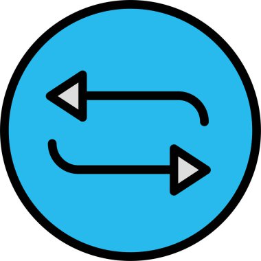 ok simgesinin vektör illüstrasyonu