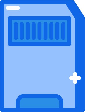 Hastane. Web simgesi basit illüstrasyon