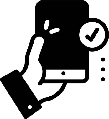 El ele tutuşan akıllı telefon.