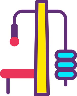 Duş. Web simgesi basit illüstrasyon