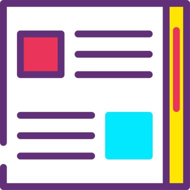 Sertifika. Web simgesi basit tasarım