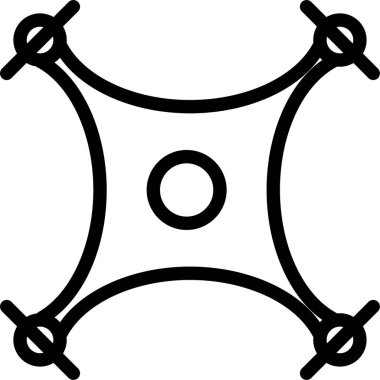 Kişisel ve ticari kullanım için siyah çizgi simgesi...