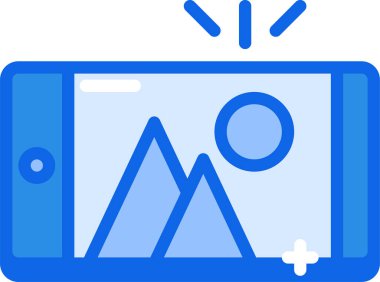 fotoğraf makinesi simgesi, vektör illüstrasyonu