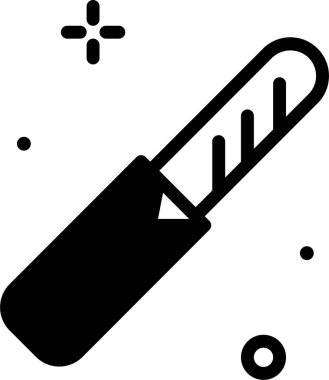 baget simgesi, vektör illüstrasyonu beyaz arkaplanda izole edildi