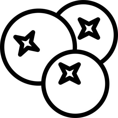 Yıldız. Web simgesi basit illüstrasyon