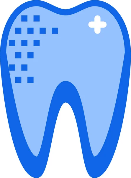 Opieka Dentystyczna Prosta Ilustracja — Wektor stockowy