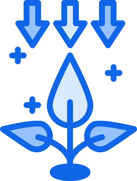 Векторная Икона Здравоохранения Стиль Двухцветный Плоский Символ Синий Белый Цвета — стоковый вектор