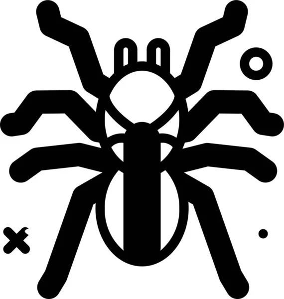 Het Virus Web Icoon Eenvoudig Ontwerp — Stockvector