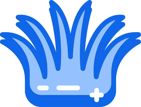 Guantes Icono Web Ilustración Simple — Vector de stock