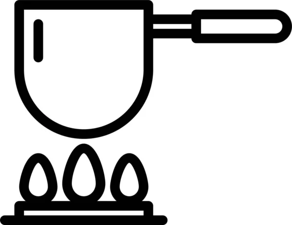 Kaffee Web Symbol Einfache Vektor Illustration — Stockvektor