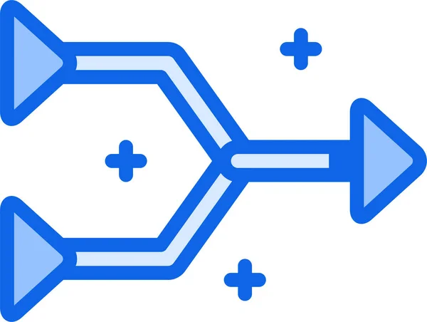 Intersex Web Icon Простая Иллюстрация — стоковый вектор