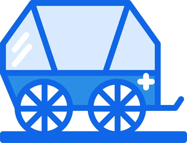 Ilustración Vectorial Icono Coche — Vector de stock