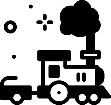 karnaval simgesi, vektör illüstrasyonu beyaz arkaplanda izole edildi