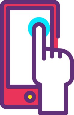 Cep telefonu. Basit tasarım