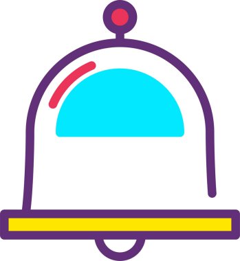 Zil. Web simgesi basit tasarım