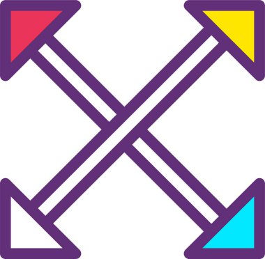 Ok. Web simgesi basit tasarım