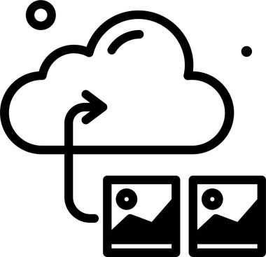 elektronik ve teknoloji simgesi, vektör illüstrasyonu beyaz arkaplanda izole edildi 