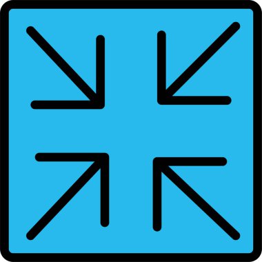 Oklar. Web simgesi basit illüstrasyon