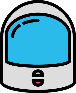 Cep telefonu. Web simgesi basit illüstrasyon