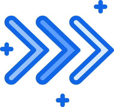 Ok. Web simgesi basit illüstrasyon