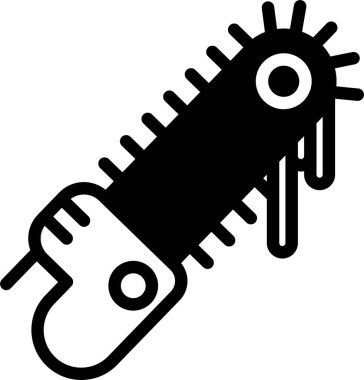 Korku Ağı simgesi, basit vektör illüstrasyonu