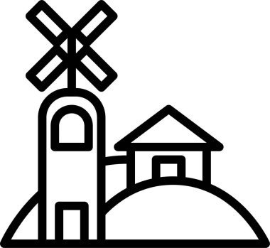 Ev. Web simgesi basit illüstrasyon