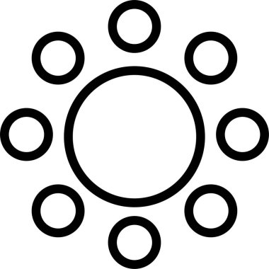 seo modern simgesinin vektör illüstrasyonu