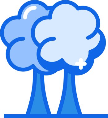 Ağaç. Web simgesi basit illüstrasyon