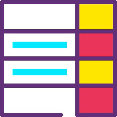 seo modern simgesinin vektör illüstrasyonu