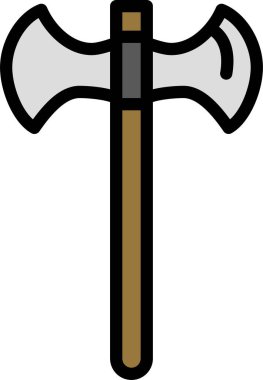 Balta. Web simgesi basit illüstrasyon