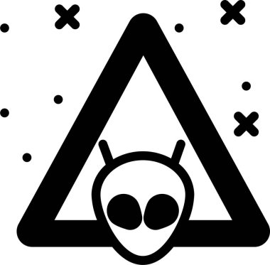 uyarı modern simgesi, vektör illüstrasyonu beyaz arkaplanda izole edildi 