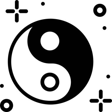 Yin yang uyum ve dengenin sembolü.............