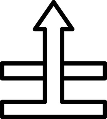 Büyüme. Web simgesi basit illüstrasyon