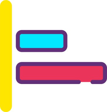 veritabanı. Web simgesi basit illüstrasyon