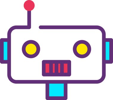 Müzik. Web simgesi basit illüstrasyon 