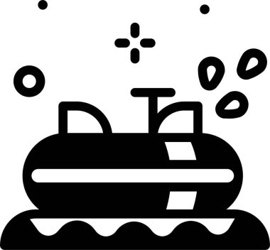 karnaval simgesi, vektör illüstrasyonu beyaz arkaplanda izole edildi