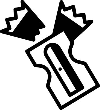 eğitim web simgesi, basit vektör illüstrasyonu 