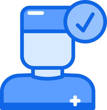 avatar. Web simgesi basit illüstrasyon