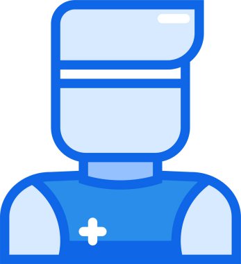 Tıbbi yardım. Web simgesi basit illüstrasyon