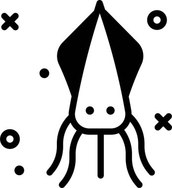 Balık. Web simgesi basit illüstrasyon