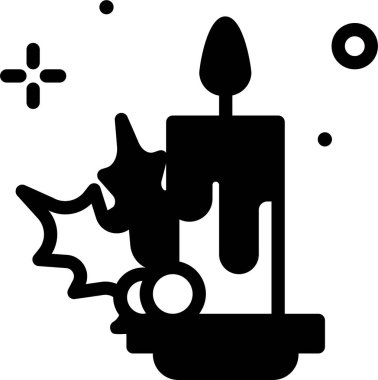 mum ağ simgesi, basit vektör illüstrasyonu