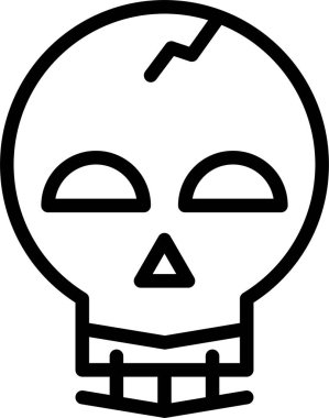 Uzaylı. Web simgesi basit illüstrasyon